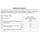 Amica A5KR10.2(W)GdCi (55344) fehér, programórás, multifunkciós kombinált tűzhely, öntöttvas ráccsal , üveg tetővel