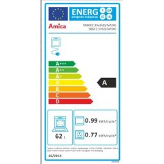   Amica A5KG8.2(W)M  Multifunkciós Kombinált Tűzhely ( 55898)