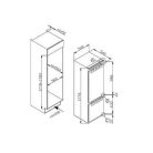 Amica BK3165.4F alulfagyasztós hűtő
